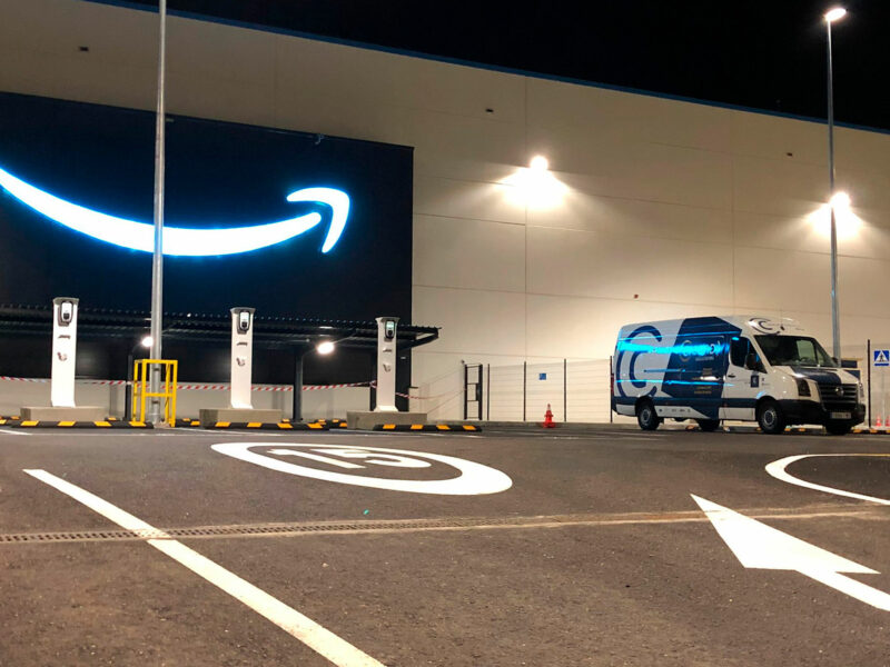 Recarga de Vehículos Eléctricos Amazon